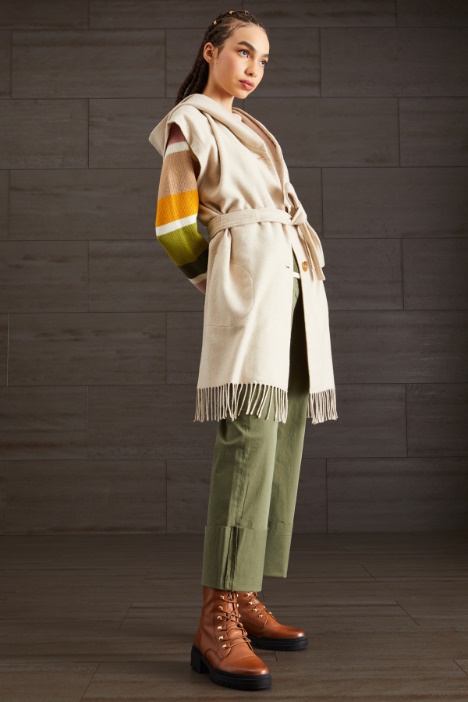 Pantaloni in raso di cotone - Fashion Market