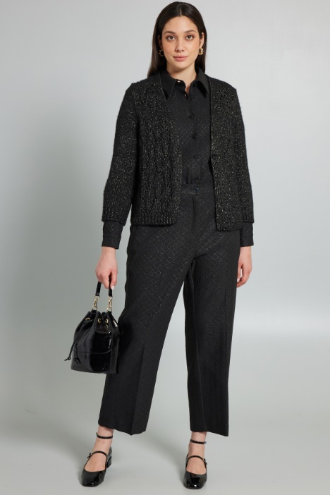 Pantaloni jacquard - Fashion Market