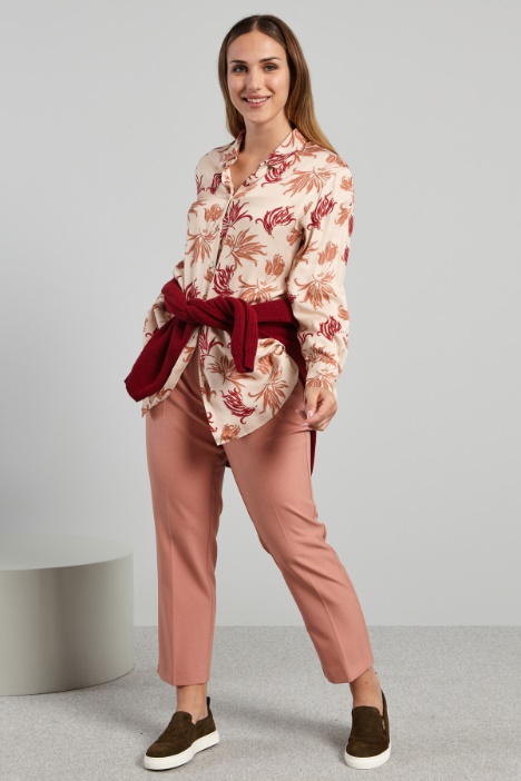 Pantaloni con tasche a filetto - Fashion Market