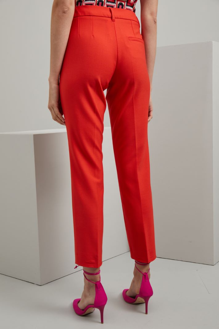 Pantaloni in lana - CORALLO - Fashion Market - 4