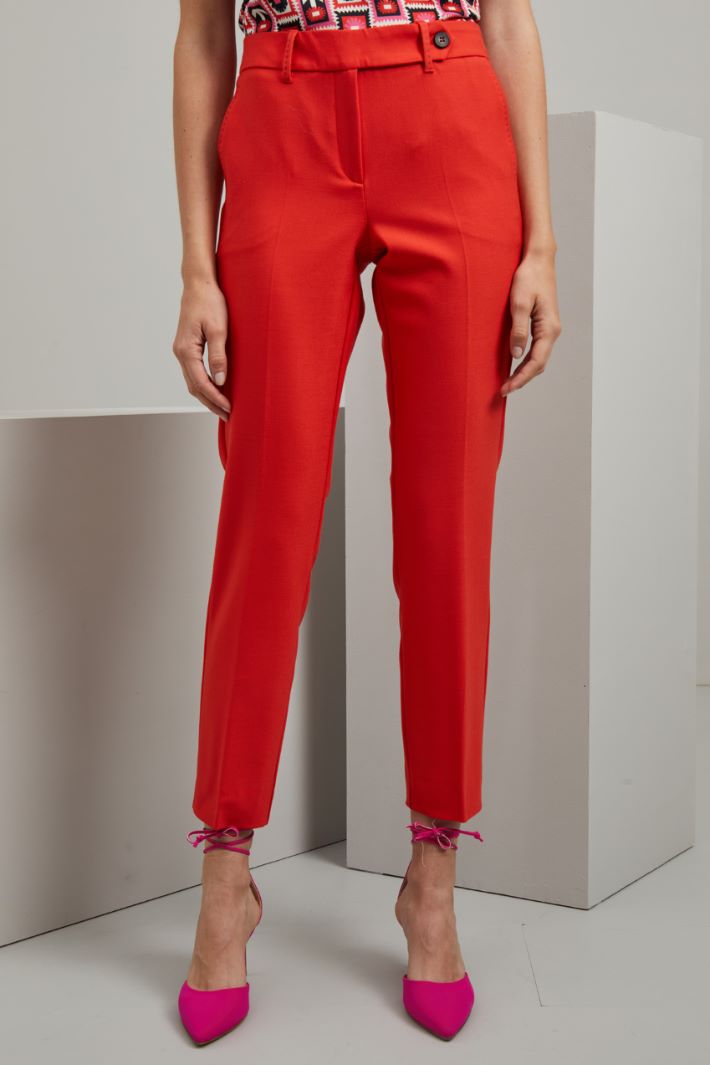Pantaloni in lana - CORALLO - Fashion Market - 2