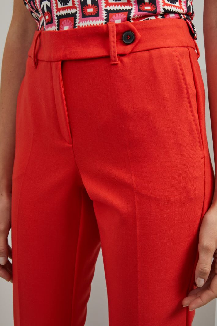 Pantaloni in lana - CORALLO - Fashion Market - 3