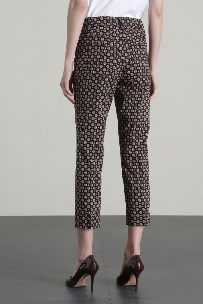 Pantaloni in cotone - NERO - Fashion Market - 2