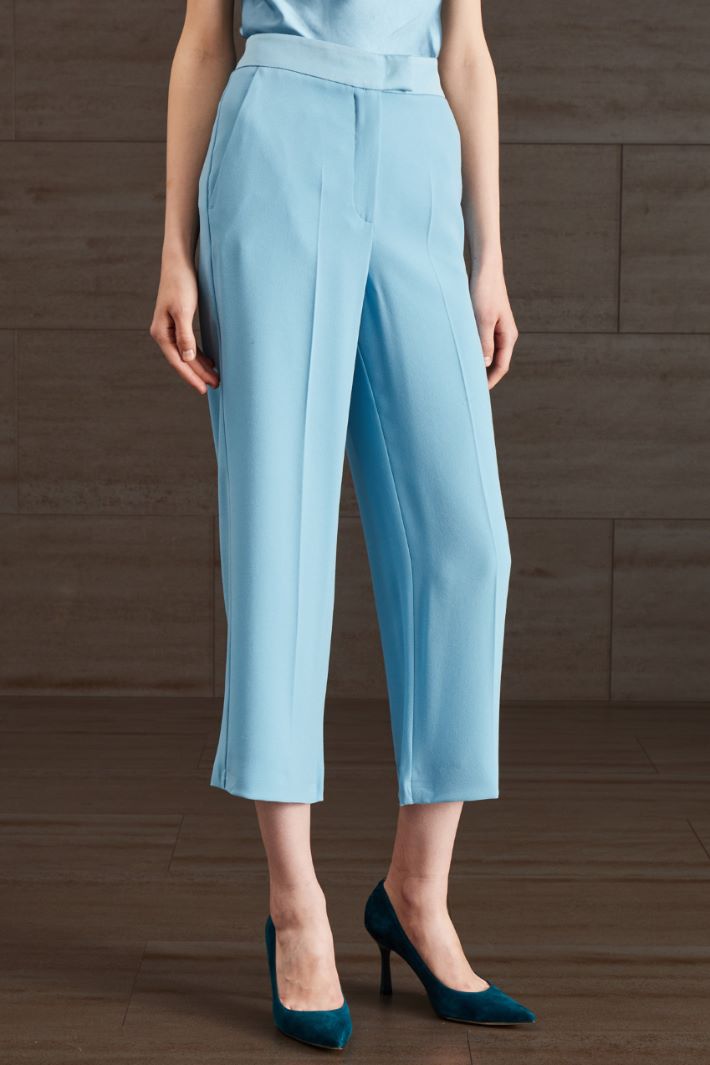 Pantaloni cropped - CELESTE - Fashion Market - 2
