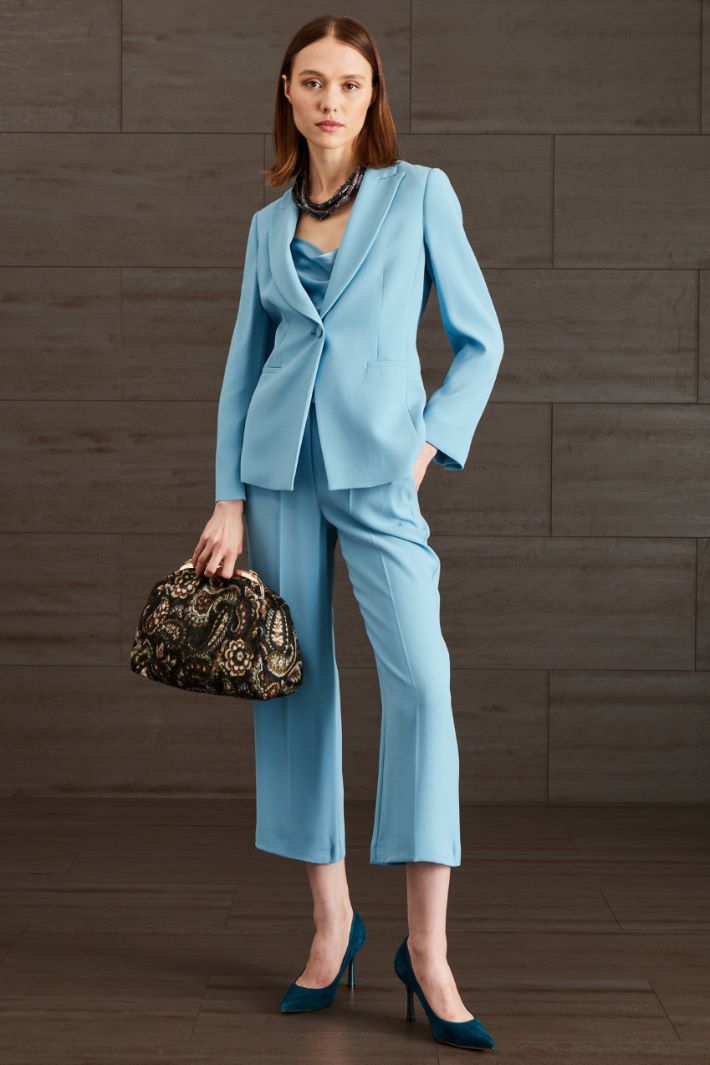 Pantaloni cropped - CELESTE - Fashion Market