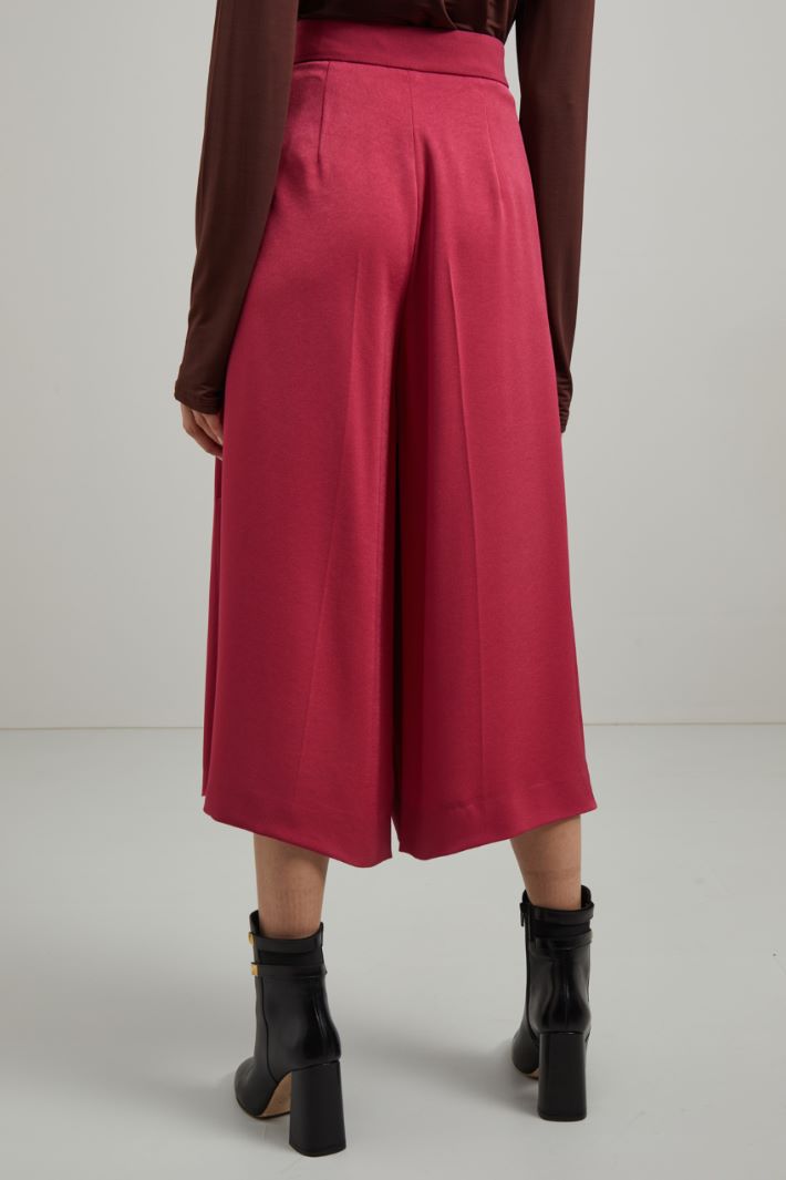 Pantaloni a palazzo  - CICLAMINO - Fashion Market - 4
