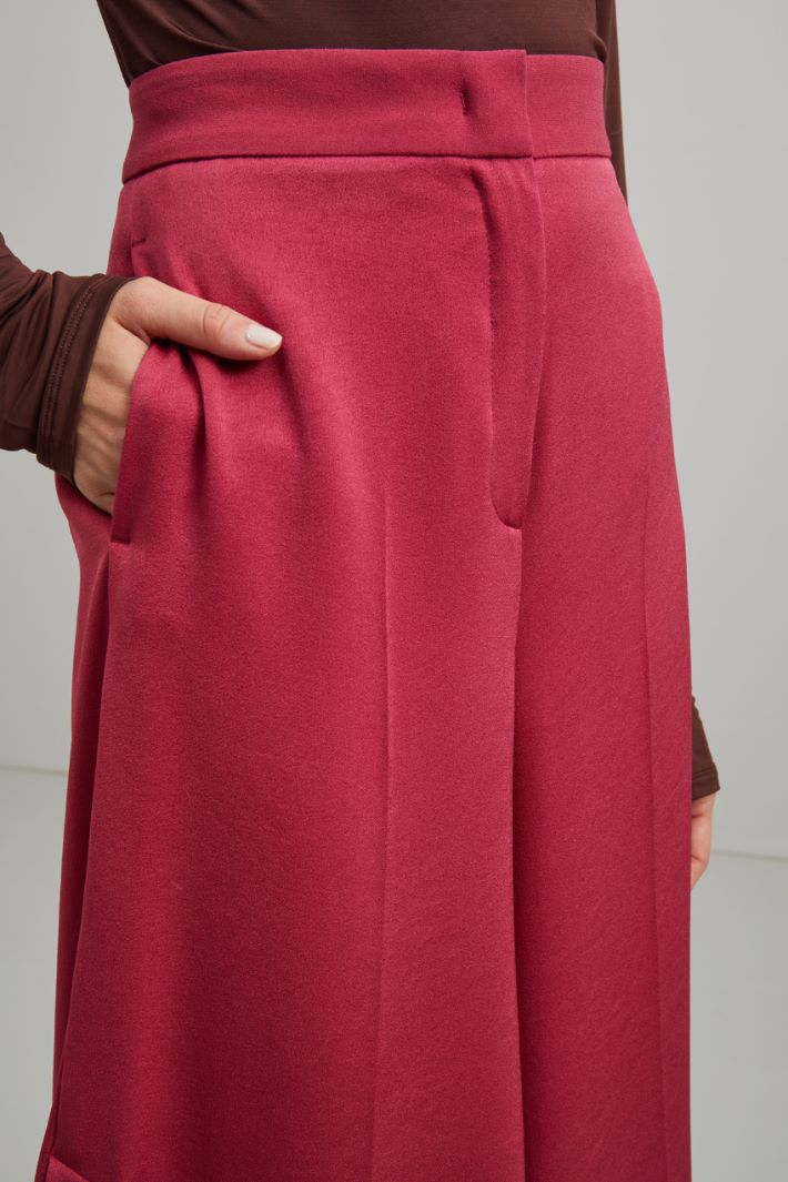 Pantaloni a palazzo  - CICLAMINO - Fashion Market - 3