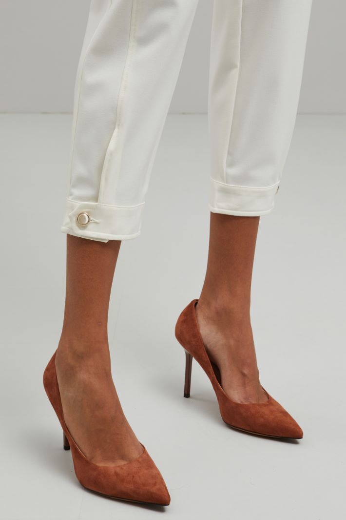Pantaloni carrot - BIANCO - Fashion Market - 3