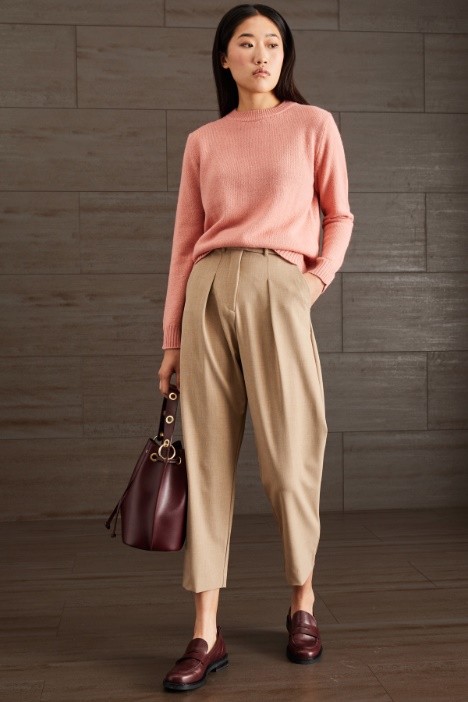 Pantaloni baggy in tela - Fashion Market