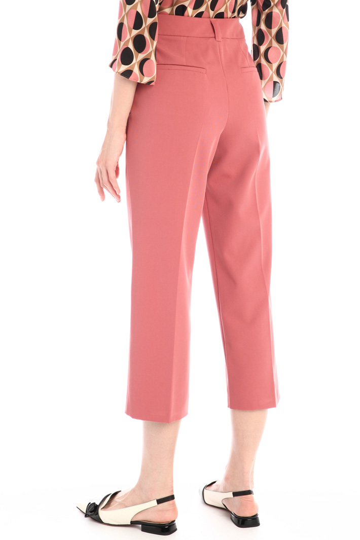 Pantaloni dritti in drill - ROSA ANTICO - Fashion Market - 2