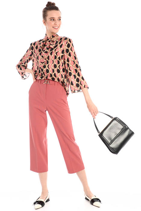 Pantaloni dritti in drill - Fashion Market