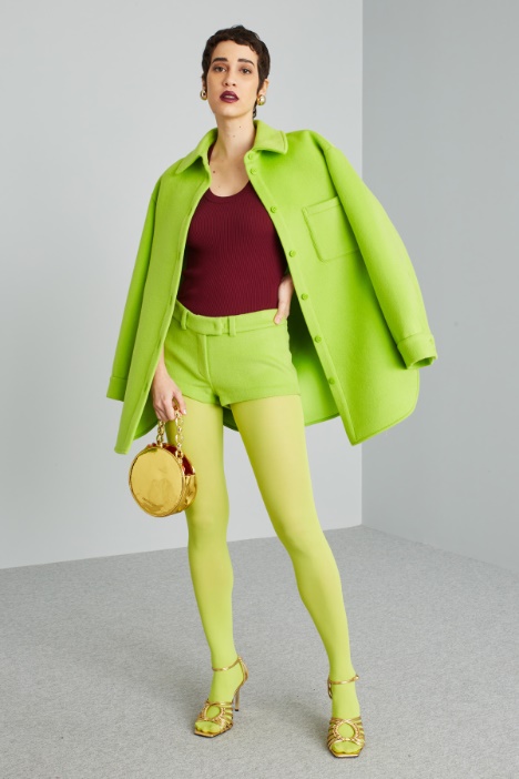 Shorts in drap di lana - Fashion Market