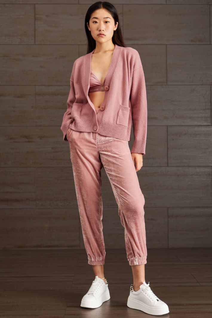Top in raso - ROSA ANTICO - Fashion Market