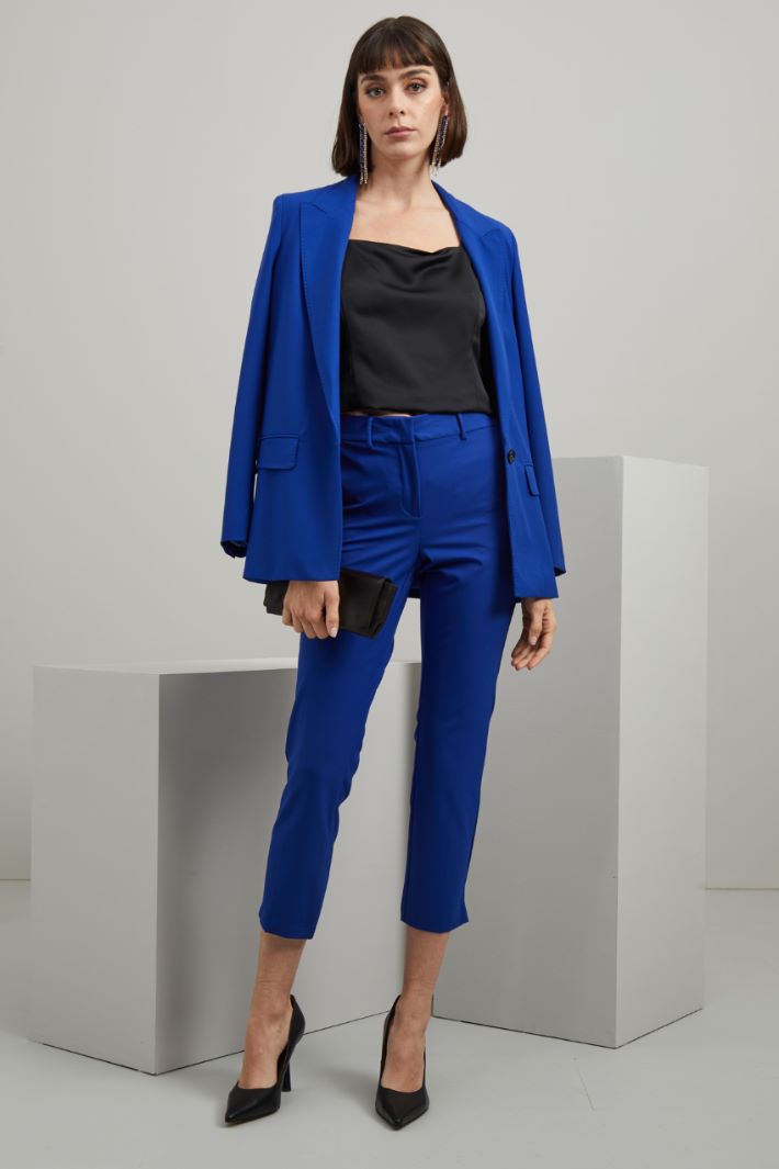 Top in raso - NERO - Fashion Market