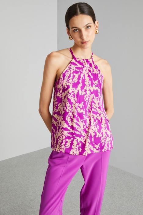 Top con scollo all'americana - Fashion Market