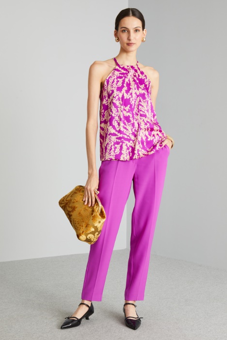 Top con scollo all'americana - Fashion Market