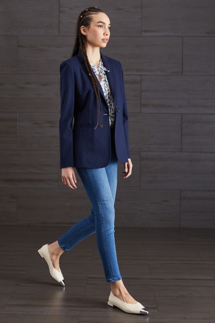 Jeans in denim - BLU DENIM - Fashion Market