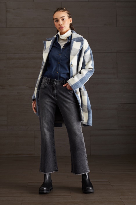 Jeans in denim di cotone - Fashion Market