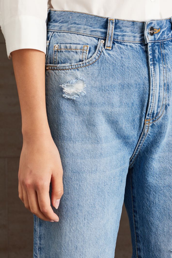 Jeans a gamba dritta - AZZURRO DENIM - Fashion Market - 2