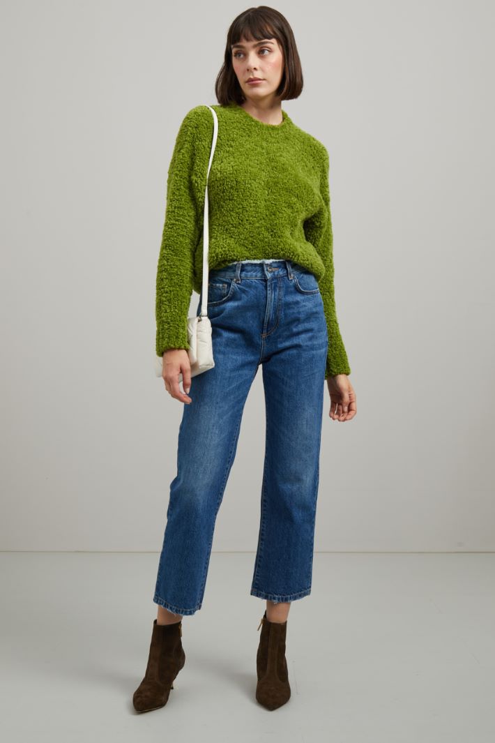 Jeans a gamba dritta - BLU DENIM - Fashion Market