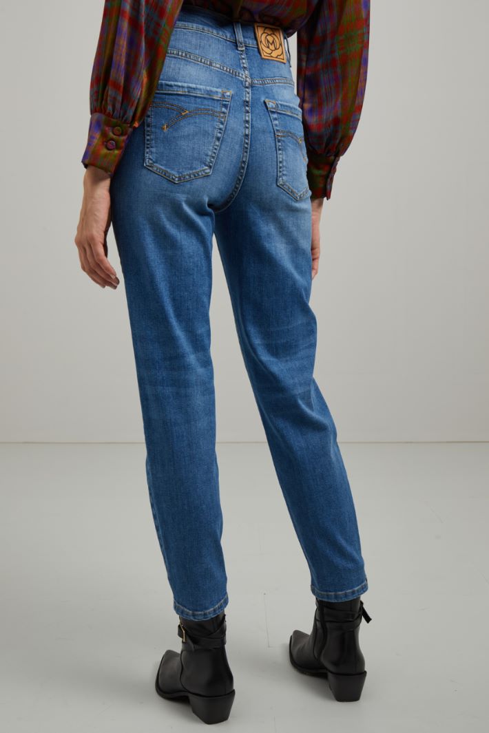 Jeans a gamba dritta - BLU DENIM - Fashion Market - 4
