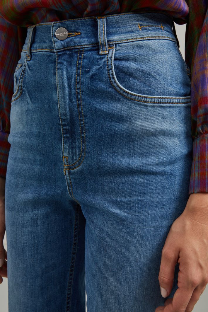 Jeans a gamba dritta - BLU DENIM - Fashion Market - 3