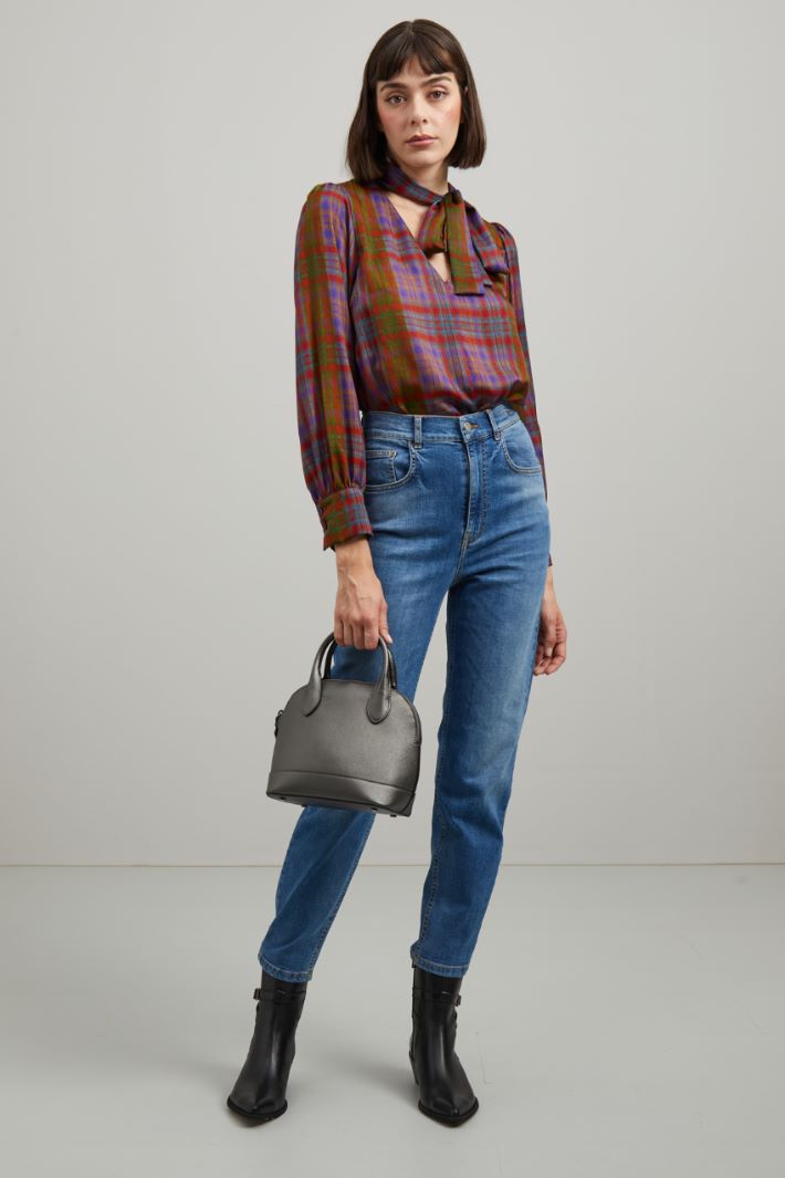 Jeans a gamba dritta - BLU DENIM - Fashion Market
