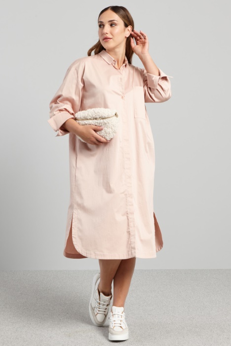 Abito chemisier in cotone - Fashion Market