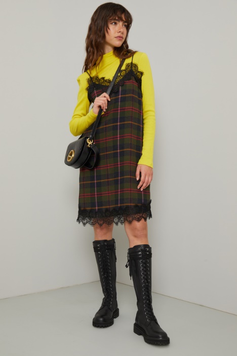 Abito corto in lana - Fashion Market