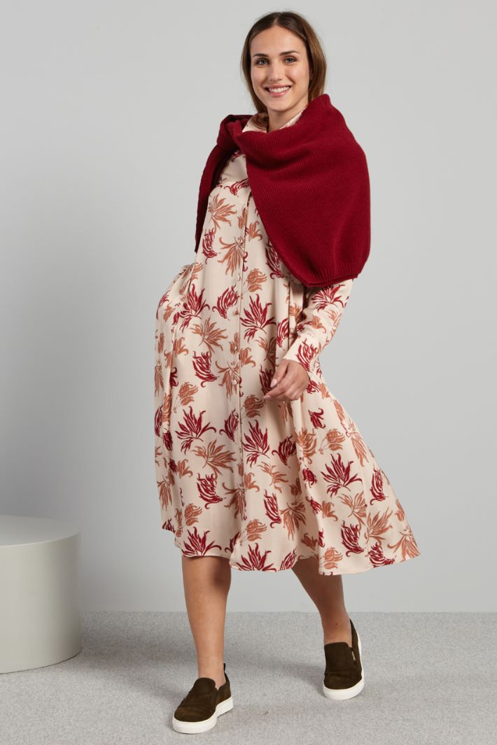 Chemisier con tasche - CIPRIA ROSA ROSSO - Fashion Market