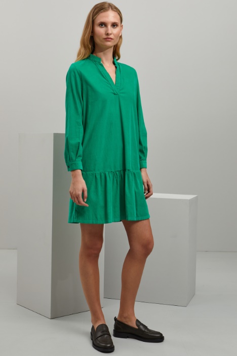 Abito in velluto di cotone - Fashion Market