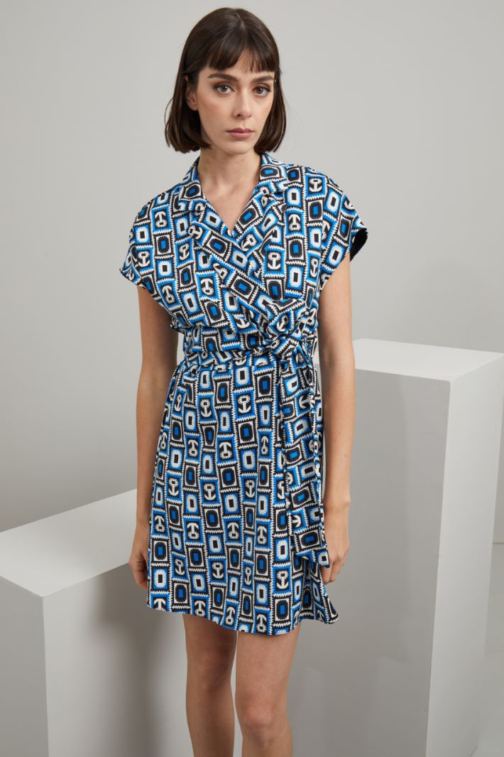 Abito  - BLUETTE BIANCO NERO - Fashion Market - 2