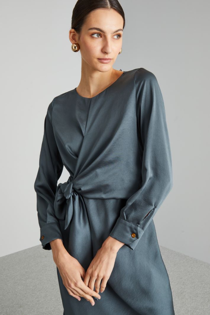 Abito midi - GRIGIO ARDESIA - Fashion Market - 3