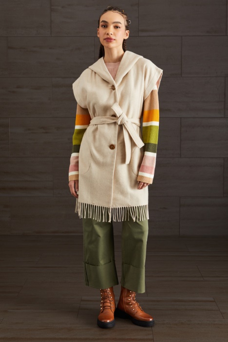 Gilet in flanella di lana - Fashion Market