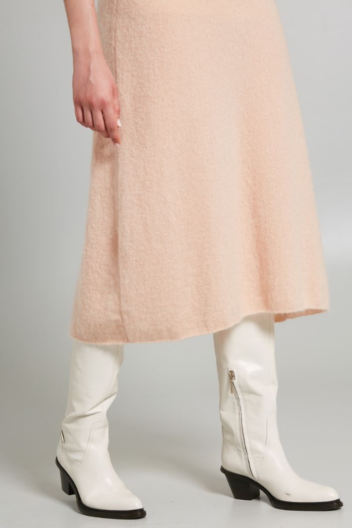 Gonna in mohair e lana - ROSA - Fashion Market - 3