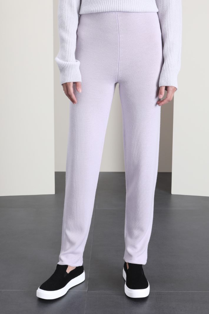 Pantaloni in pura lana - LILLA - Fashion Market - 4