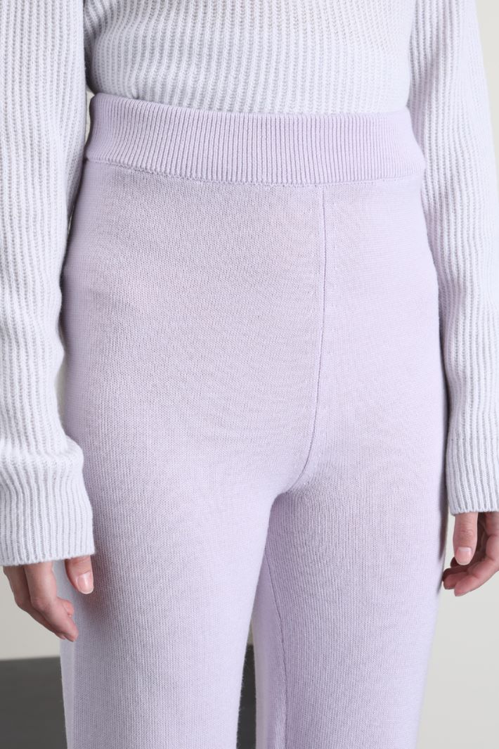 Pantaloni in pura lana - LILLA - Fashion Market - 3
