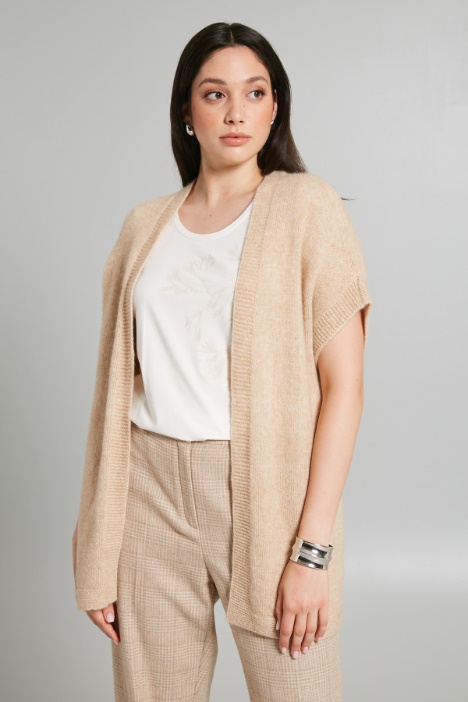 Cardigan con maniche corte - Fashion Market