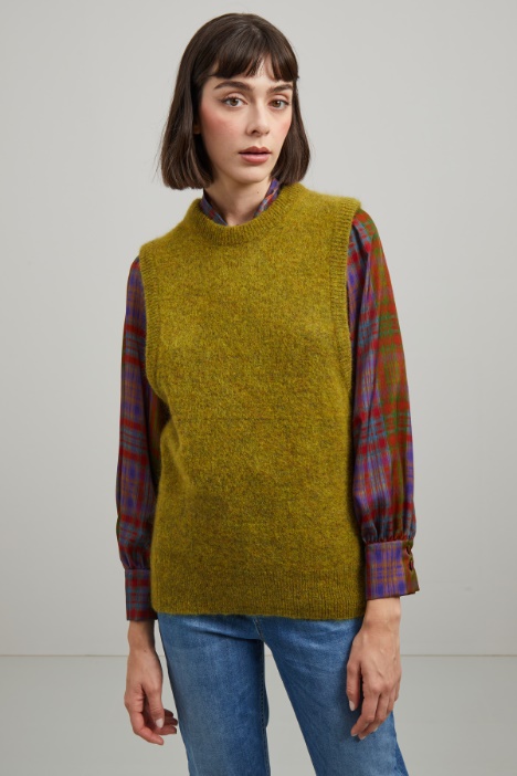 Gilet in mohair - Fashion Market