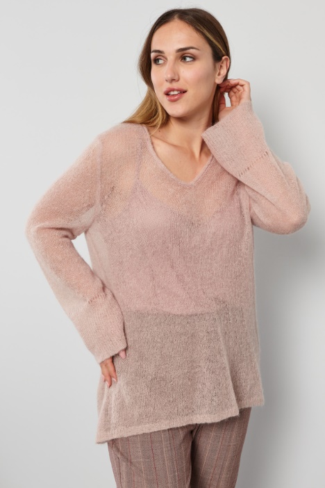 Maglia in mohair garzato - Fashion Market