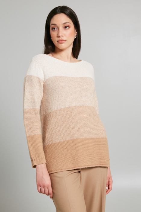 Maglia in tinto filo di lana - Fashion Market