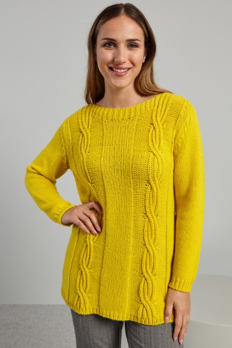 Maglia con scollo a barchetta - Fashion Market