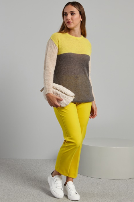 Maglia in alpaca garzato - Fashion Market
