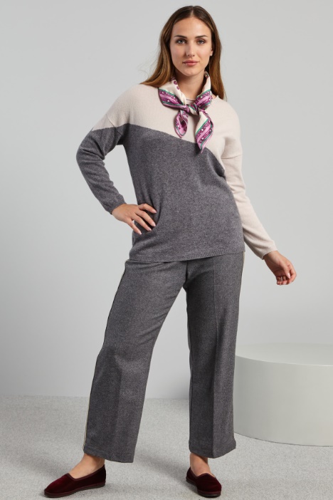 Maglia con giromanica sceso - Fashion Market