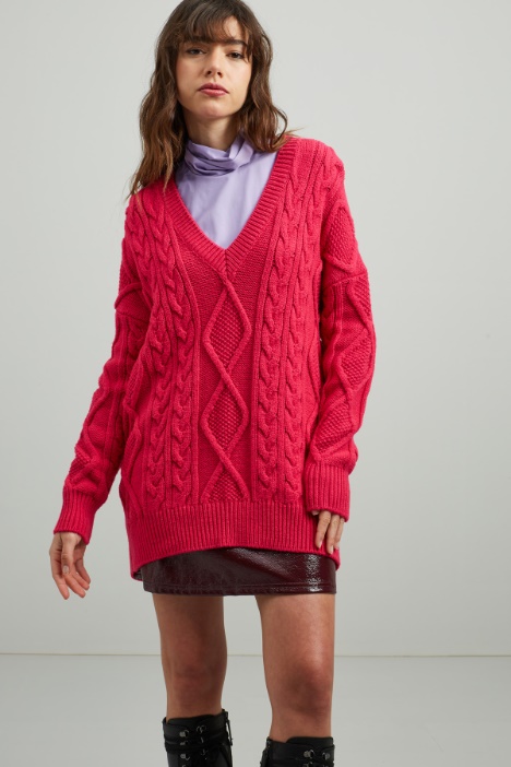 Maglia con scollo a V - Fashion Market