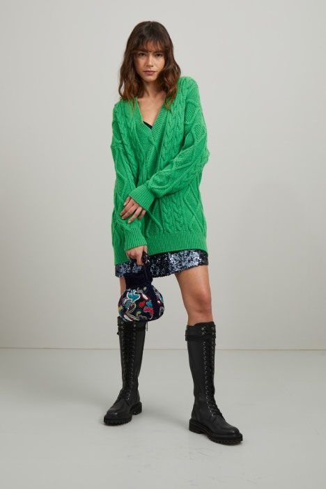 Maglia con scollo a V - Fashion Market