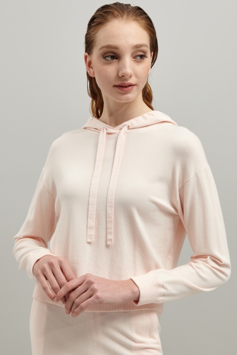 Maglia con cappuccio - Fashion Market