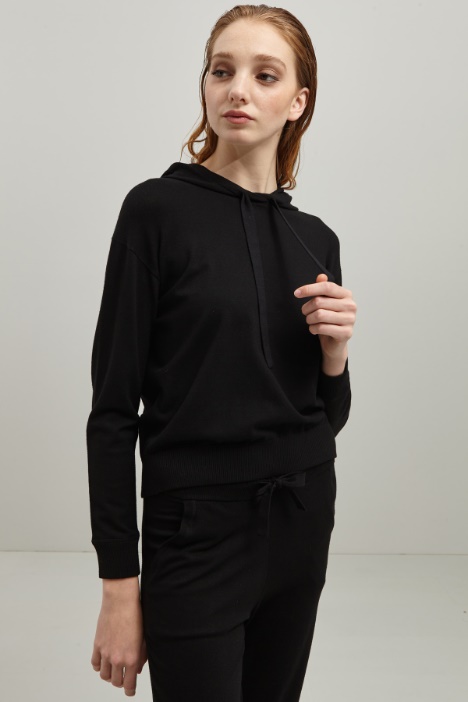 Maglia con cappuccio - Fashion Market