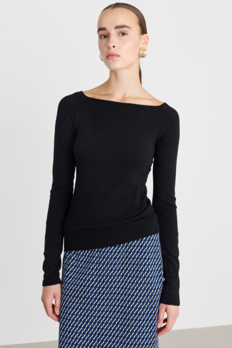 Maglia aderente in lana - Fashion Market