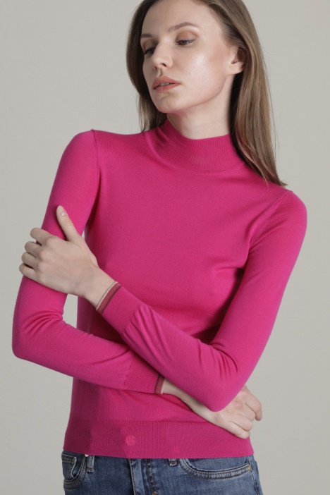 Dolcevita aderente in lana - Fashion Market
